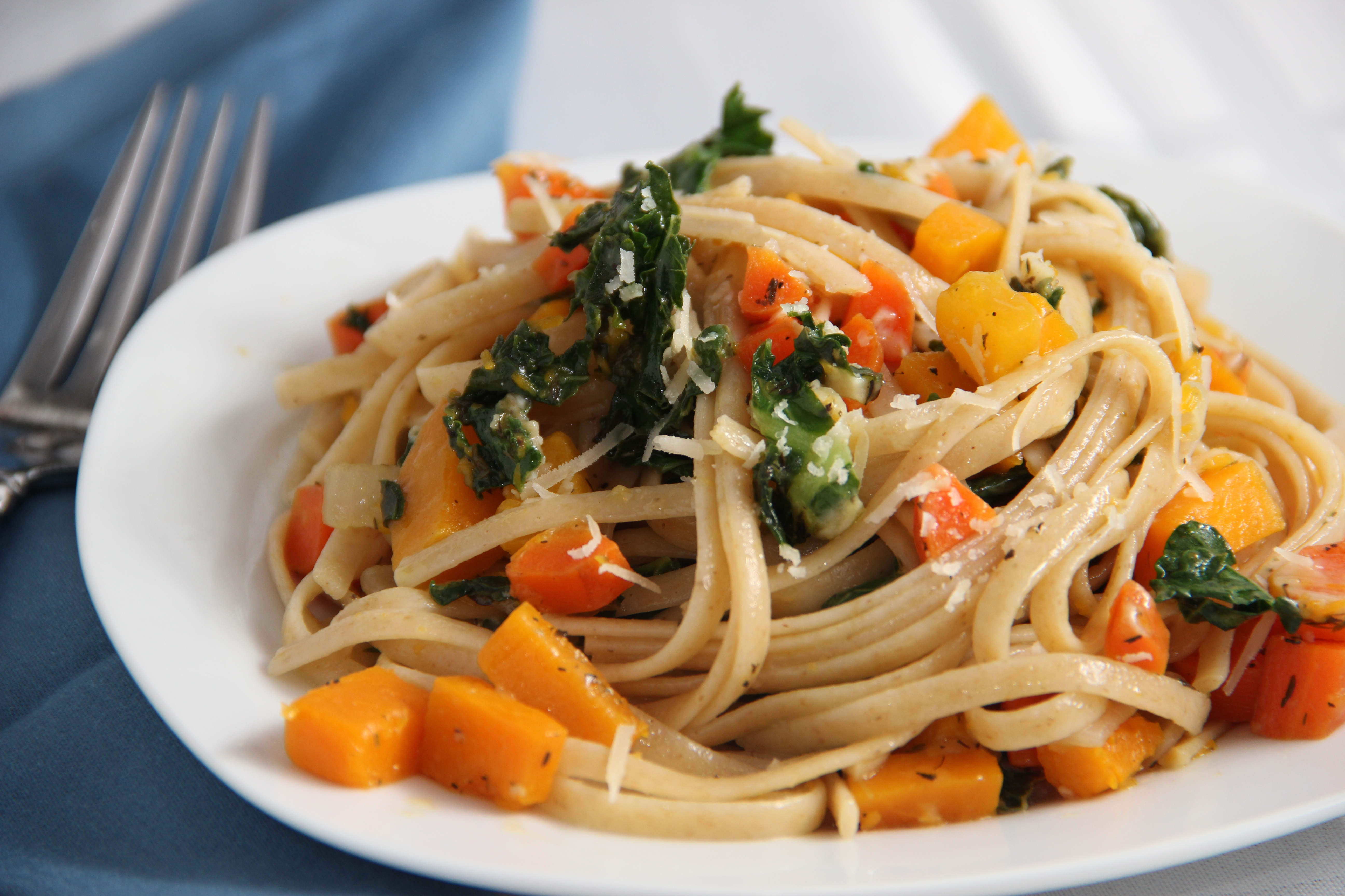 Winter Vegetable Pasta with White Wine and Parmesan - Jen Elizabeth's  Journals