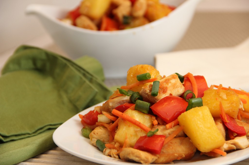 ‘Sick-of-Chicken’ Cure: Spicy and Sweet Chicken with Pineapple