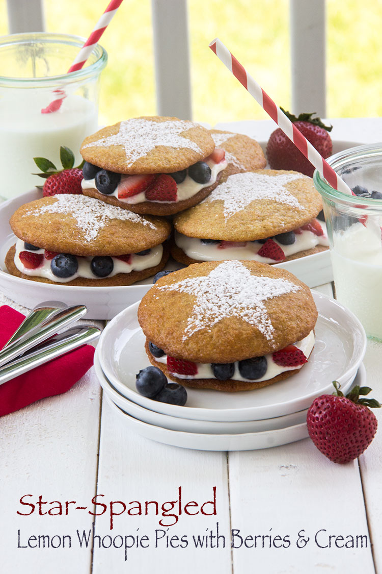 Star-Spangled-Lemon-Whoopie-Pie-with-Berries-and-Cream