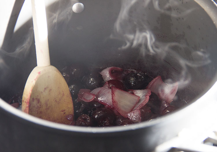 cooking-cherries-and-onions