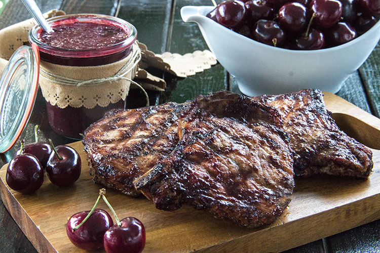 15 Minute Cherry Barbecue Sauce Jen Elizabeth S Journals