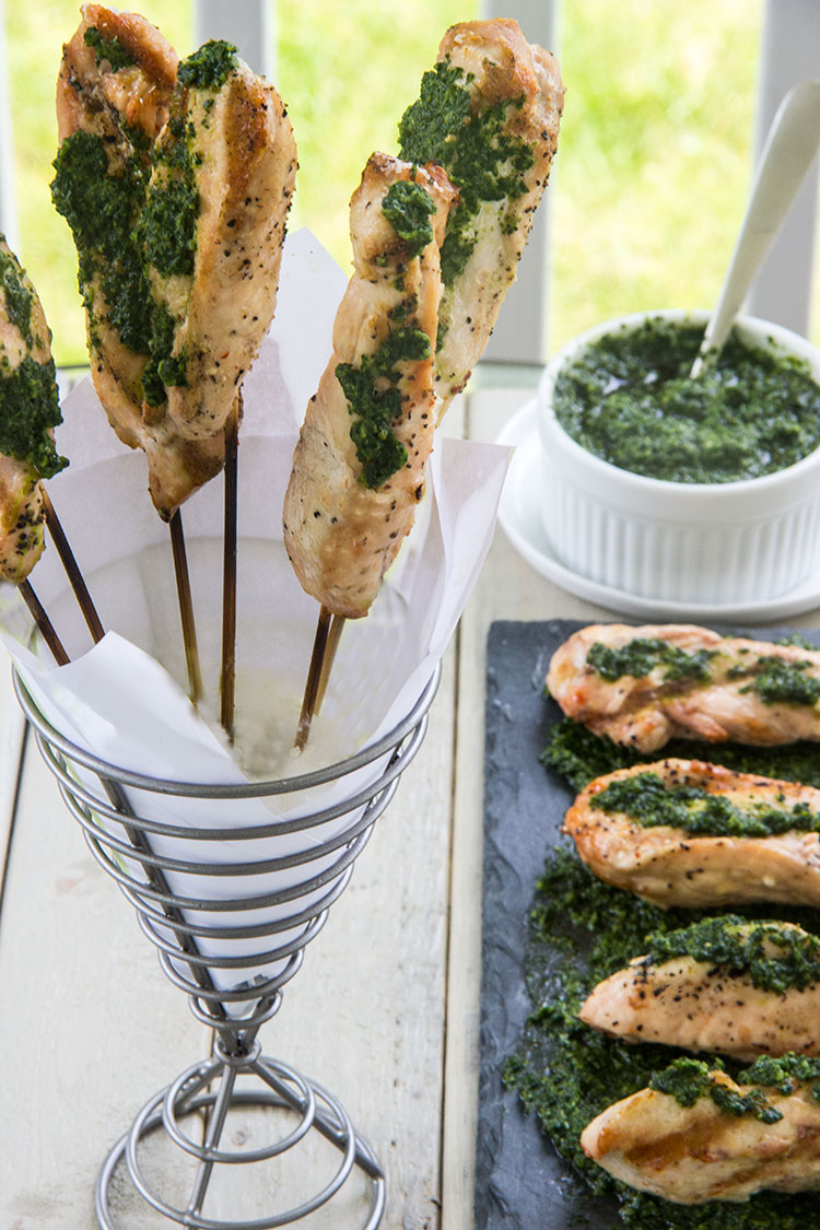 Healthy-Grilled-Chicken-Caesar-Skewers-with-Kale-Pesto