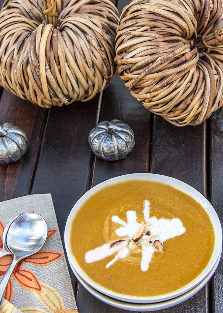 Creamy Pumpkin Curry Soup - The Girl on Bloor