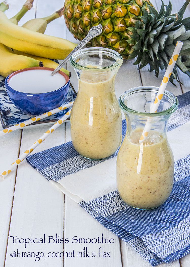 Tropical-Bliss-Smoothie-with-Mango