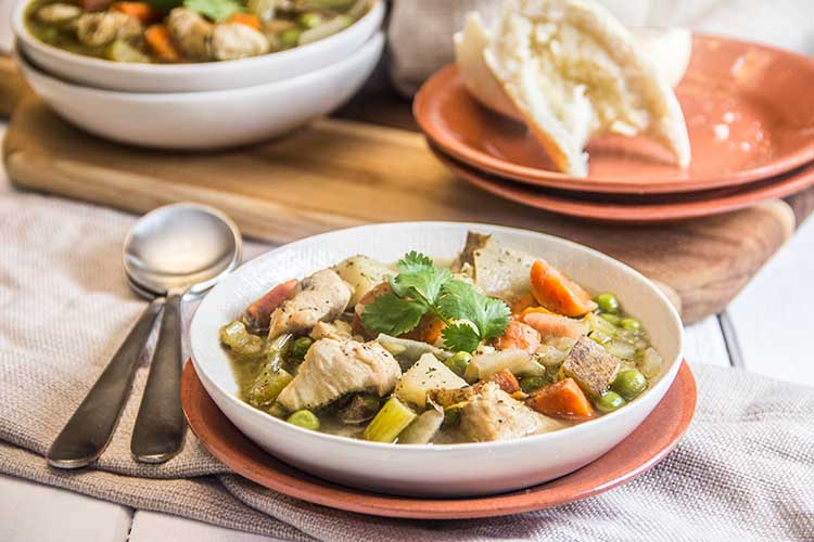 Slow Cooker Chicken Pot Pie Stew Jen Elizabeth S Journals