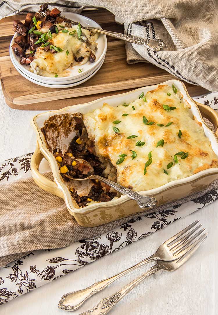 My Ultimate Vegetarian Shepherd's Pie - Jen Elizabeth's Journals