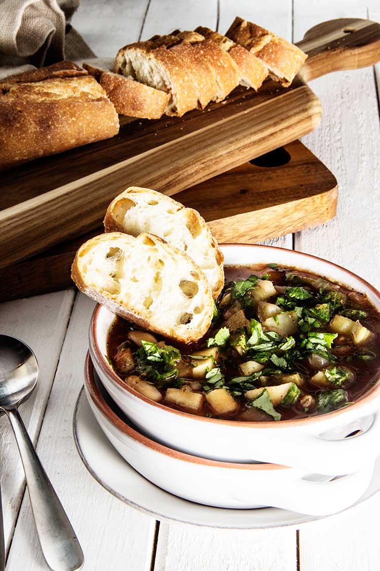 Slow-Cooker-Tuscan-Bread-Soup-with-White-Beans-and-Kale