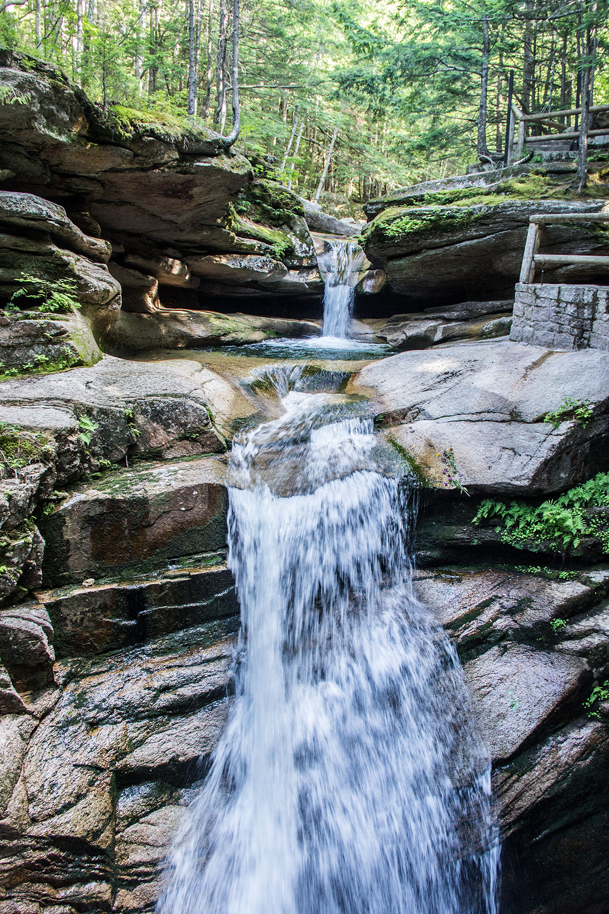 Kancamagus-Sabbaday-Falls-White-Mountains