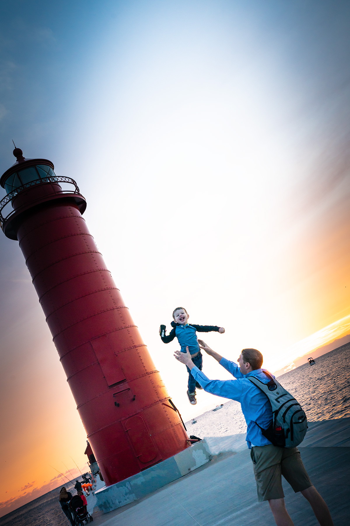 Grand-Haven-State-Park-lighthouse-Michigan