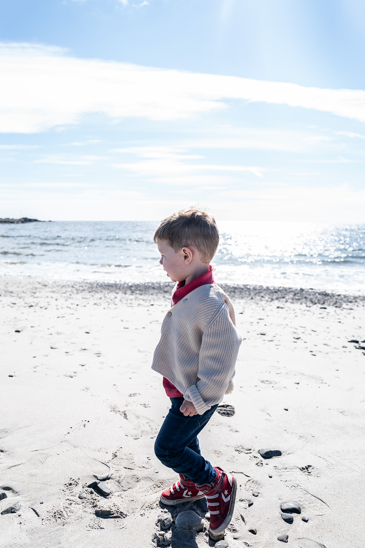 Trevor-enjoying-Kennebunkport-Beach-in-Autumn