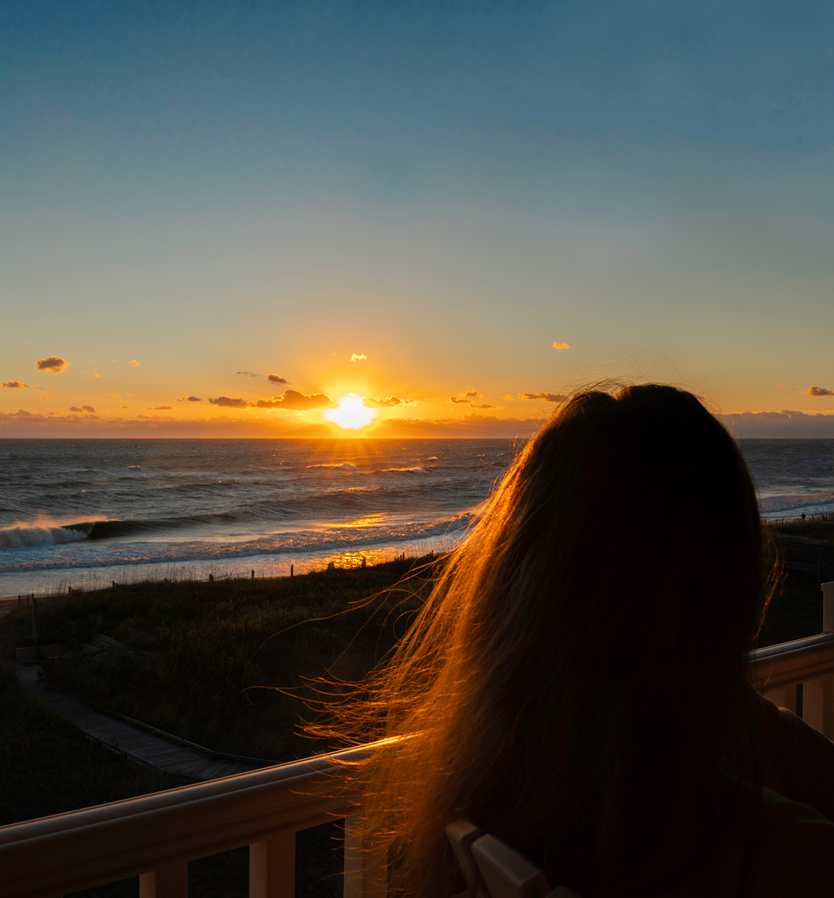 The-Sun-Rises-Over-The-Outer-Banks-North-Carolina