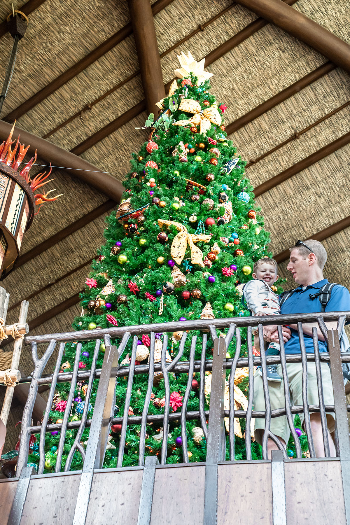 Holiday-Decor-at-Disneys-Animal-Kingdom-Lodge