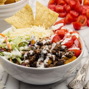 Easy 20-Minute Taco Bowls - Jen Elizabeth's Journals