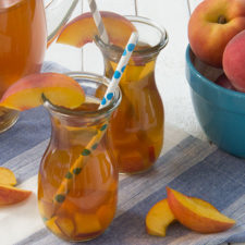 Frugal Foodie Mama: Peach Mango Iced Tea For One