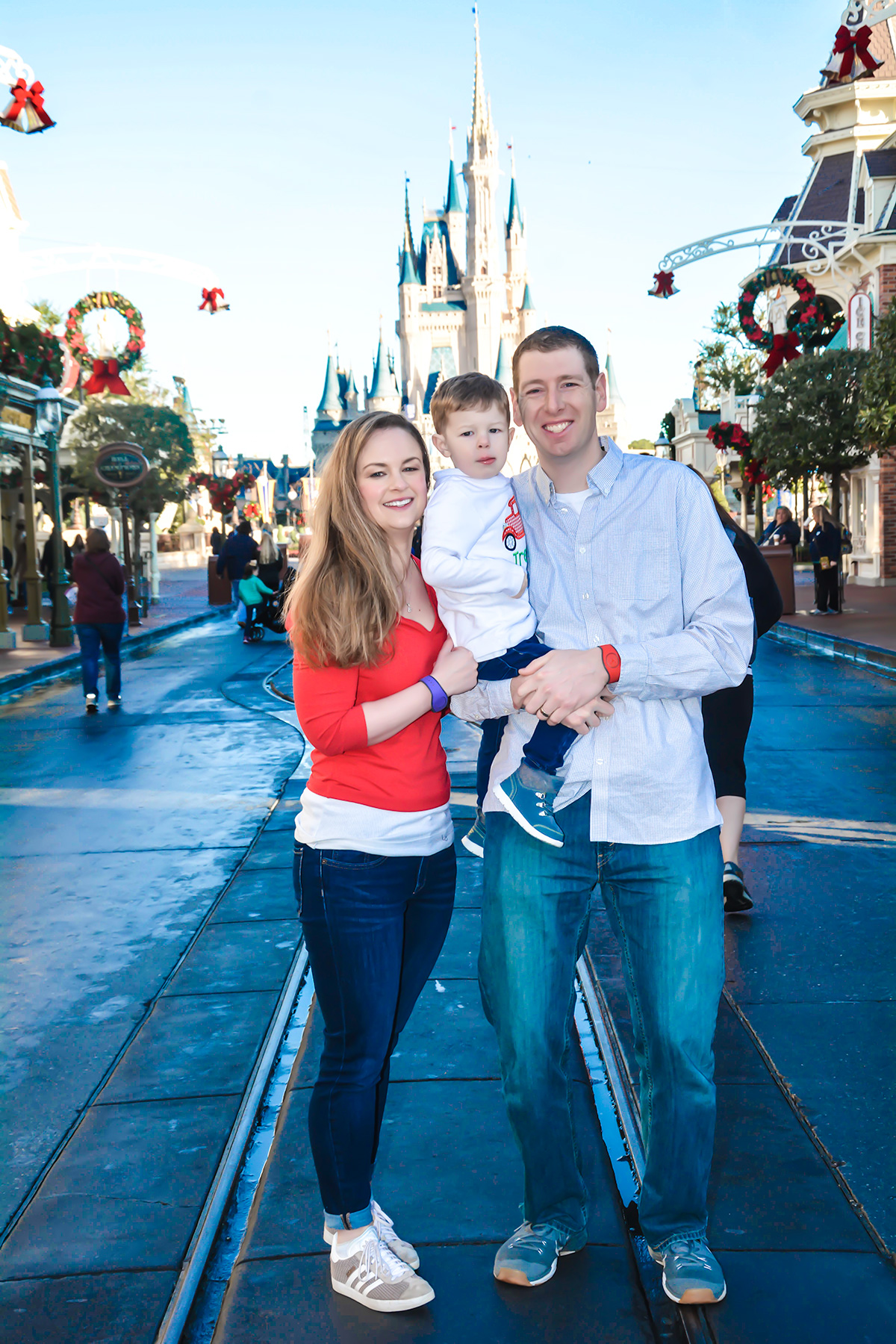 Magic Kingdom at Christmas  Part I of Disney World Christmas Series - Jen  Elizabeth's Journals