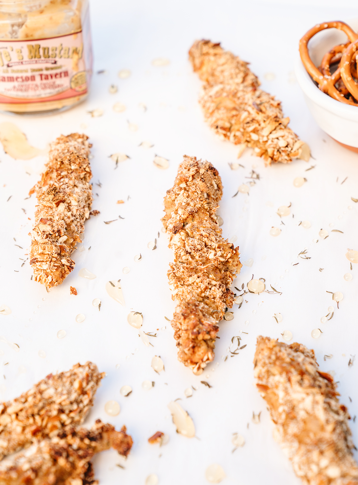 Honey-Mustard-Pretzel-Chicken-Strips