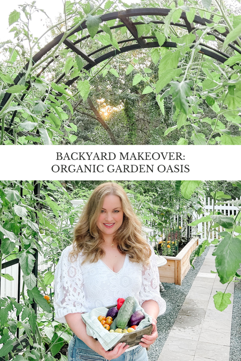 How I Transformed My Dreary Backyard into an Organic Garden Oasis - Jen ...